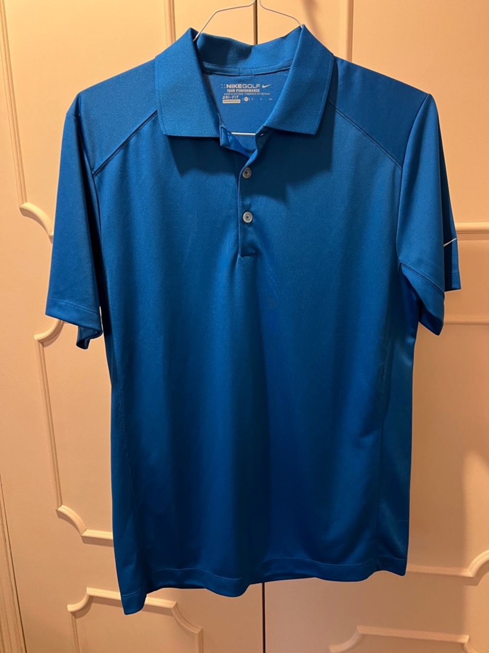 Nike Men's Blue Performance Polo Shirt